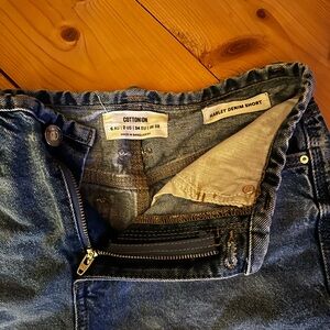 Cotton On Blue Denim Shorts